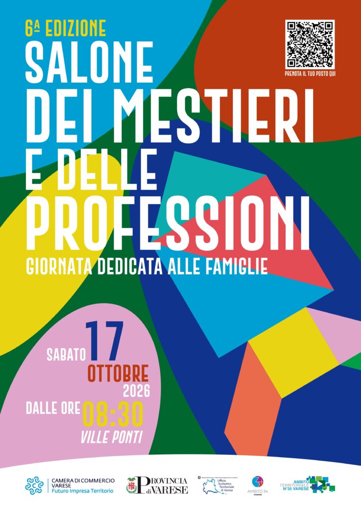 Giornata dedicata alle famiglie - 17 ottobre 2026 - Salone dei mestieri e delle professioni